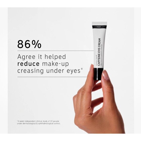 Caffeine Eye Cream 0.5 fl oz - Reduces Puffiness Dark Circles - Picture 10 of 12